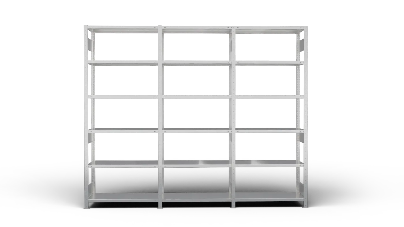 Heavy Duty Shelving Configuration Loading