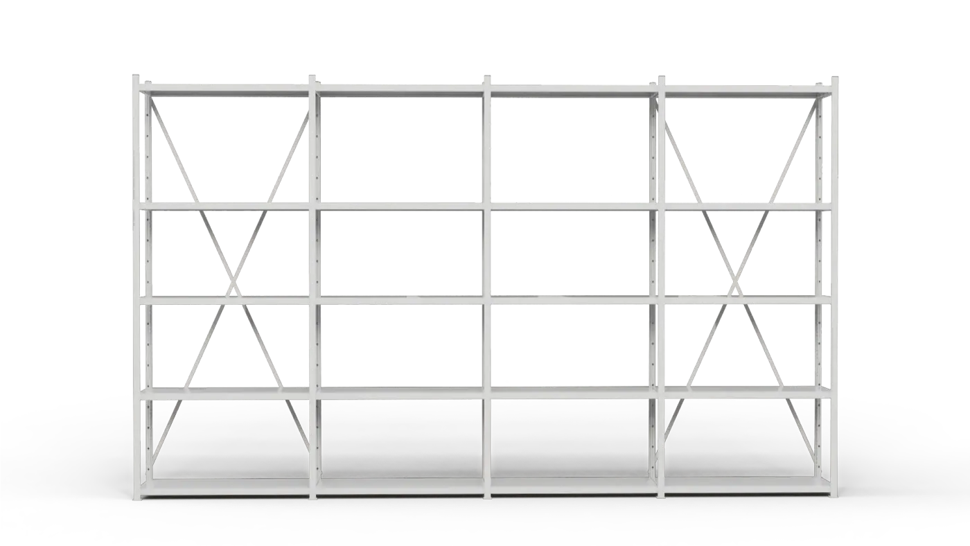 Light Duty Shelving Configuration Loading